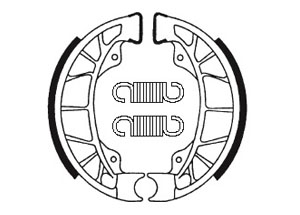 Machoires de frein Bendix BA195 Organique